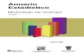 Anuario estadístico del estado de Michoacán Volumen Iinternet.contenidos.inegi.org.mx/contenidos/... · El Gobierno del Estado de Michoacán de Ocampo y el Instituto Nacional de