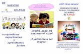¡ Nos encantan los cuentos ! ORIENTACIONES COLEGIO PARA ...ceipgrancanaria.com/uploads/trptico3aos2021.pdf · PARA LOS PADRES DE NIÑOS de 3 AÑOS “Favorecer una buena comuni-cación