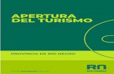 APERTURA DEL TURISMO...2020/10/08  · Bariloche, cuyo diseño permita llevar tranquilidad a los públicos involucrados en el turismo. En virtud que se trata de una “prueba piloto”