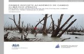 PRIMER REPORTE ACADÉMICO DE CAMBIO CLIMÁTICO (PRACC) · 2018. 3. 12. · Título: Primer Reporte Académico de Cambio Climático. Resumen para Responsables de Políticas en Cambio