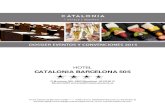 HOTEL CATALONIA BARCELONA 505€¦ · Sant Jordi, Dexeus y Barraquer. También se encuentra junto al tranvía azul, que llega al teleférico del Tibidabo. El hotel Catalonia Barcelona