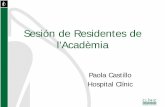 Sesión de Residentes de l’Acadèmia · La enfermedad renal terminal (ERT) está relacionada con. el desarrollo de enfermedad renal quística adquirida (ERQA) La ERQA está reconocida