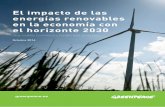 El impacto de las energías renovables en la economía con ...abayanalistas.net/en/wp-content/uploads/informes/ER Economia.pdf · El impacto de las energías renovables en la economía