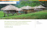DE PARTICIPANTES A CO-DISEÑADORES: 2018 · el Estado y la Red Indígena Bribri Cabécar (RIBCA) para la construcción de mecanismos de conservación del bosque acordes a la cultura