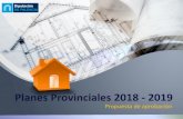 Planes Provinciales 2018 - 2019 - Diputación Palencia · Planes Provinciales 2018-2019 Primera Convocatoria de las Nuevas Directrices 2018 - 2021 Principales Novedades. 2. PLANES