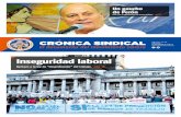 Inseguridad laboral - Cronica Sindical · Además, atribuyó su procesamiento a “una persecución política” del Gobierno porque se alineó en el espacio de Cristina Kirchner.