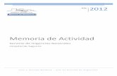 Memoria de actividad 2012 - gva.essagunto.san.gva.es/.../Memoria+de+actividad+2012.pdf · la!siguiente!gráfica(Ilustración!12),!que!podemos!encontrar!un!patrón!de!visitas!según!el!