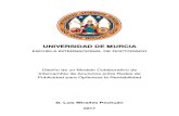 UNIVERSIDAD DE MURCIA...La Universidad de Murcia, España, podrá distribuir esta tesis, solo para usos no comerciales. El uso personal de este material está permitido. Sin embargo,