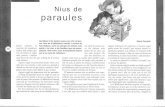 Parets del Vallèsbibut.parets.org/articles/2006_Niu_Paraules.pdf · 2013. 7. 27. · Biblioteca de coloms, posant la terra al bressol i permetent que tots, petits i grans, deixessin