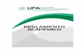 ÍNDICE - UPA · ART. 1° El Plan de Desarrollo Académico es el proceso de previsión y proyección de las actividades académico administrativas y del proceso educativo que formula