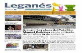 Leganés · 2019. 2. 6. · labor de aislante favoreciendo además un mayor apro-vechamiento energético del edificio. Las obras comenzaron de nuevo el pasado mes de no-viembre, tienen