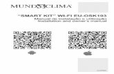 “SMART KIT” WI-FI EU-OSK103 Manual de instalação e utilização …€¦ · 5 REGISTO DE UTILIZADORES Certifique-se de que o seu dispositivo móvel esteja ligado ao router sem