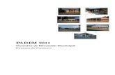 PADEM 2011 NOV - Curacaví · 2014. 6. 26. · PADEM 2011 I.MUNICIPALIDAD DE CURACAVI DEPARTAMENTO DE EDUCACION MUNICIPAL Página 2 INDICE Págs. Introducción ...