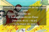 Unidad 6: Evangelización de las Costas Egeas Estudio 45 ...iglesiabiblicabautista.org/archivos/estudios/el...1 Unidad 6: Evangelización de las Costas Egeas Estudio 45: Evangelización