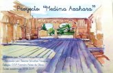 Proyecto: Medina Azahara€¦ · portada utilizando la técnica de acuarelas, cómo llegamos desde el cole a la Ciudad Brillante, leyenda de los almendros, aprendemos los arcos que