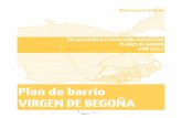 Plan de barrio VIRGEN DE BEGOÑA - madrid.es · Asociación de Vecinos Virgen de Begoña Análisis general de las actividades desarrolladas I8I Plan de Barrio Virgen de Begoña 4