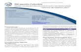 ISA sección Colombia - ISA Colombia – ISA Colombiaisa-colombia.org/wp-content/...de_gestion_ISA_2017.pdf · Para 2018 renovamos nuestro compromiso con el fortalecimiento de la