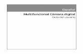 Multifuncional Cámara digitalftp2.mustek.com.tw/pub/new/manual/other/CDig/GSD50/... · Guía del usuario de la cámara digital Español | 1 Partes de la cámara 1. Obturador 2. Botón