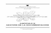 CAPITULO II GESTIÓN DE LA DOCUMENTACIÓN · 2019. 11. 4. · de Procedimientos Código: DMP-CCGD-001-001-01D-01 Versión N” 01 Procedimiento: Control, Codificación y Gestión