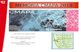 Memoria 2018 CMAPA - zaragoza.es€¦ · Realizar tratamientos individuales y/o grupales a personas que presentan problemas relacionados con conductas adictivas y a sus familias.