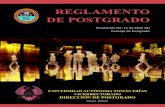 REGLAMENTO DE POSTGRADO · Estudios de Postgrado del Sistema de la Universidad Boliviana. Que, el Art. 71 de dicha normativa universitaria, establece la obligación de adecuación