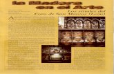 REDFORESTA … · Coro de San Marcos (León) ta 49 sillas con tableros esculpidos. En la sillería del piso inferior, la decoración con armaduras en el medallón deja en- trever