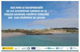Rede para a recuperación dos ecosistemas mariñosptprotecma.es/wp/wp-content/uploads/2018/12/RederecupEcosPNM… · Rede para a recuperación dos ecosistemas mariños no PNMT Illas