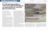Dossier de Prensa: Agencia Andaluza del Agua · Fuentes'. El inventario recoge cuatro con una valoración muy alta en Mojácar, Berja, Sorbas y Pechina Carolina Crespo / ALMERÍA