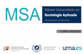 Diapositiva 1 · Algunos datos sobre el MSA 1. Valoración de las prácticas: 4,78 sobre 5 (curso 2016-2017). 2. Valoración del MSA: 4,68 sobre 5 (curso 2016-2017)