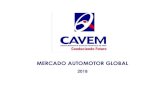MERCADO AUTOMOTOR GLOBAL - CAVEM · El mercado automotor presentó en el año crecimiento en todos sus segmentos, siendo un 2018 el mejor año para los vehículos nuevos. El mercado