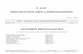 C.A.P. RÉPARATION DES CARROSSERIESassociationhrt.free.fr/sujetscap/caro/2018/EP1/cap... · 2020. 3. 26. · Fiche CELETTE page 5/17 Tableau de relevés (métro 2000) page 6/17 Identification