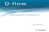 NOVEDADES DE LA VERSIÓN 3 - urudata.com de Q-flow 3.6.pdf · Novedades de Q-flow 3.6 4 Integración con SharePoint Paso de SharePoint e integración de tipo SharePoint Se crea un