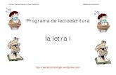 la letra l · Maribel Martínez Camacho y Ginés Ciudad-Real Método de lectoescritura