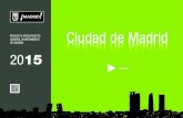 Ciudad de Madrid · PROYECTO PRESUPUESTO GENERAL AYUNTAMIENTO DE MADRID Ciudad de Madrid 2015 Gastos ÁREAS Y DISTRITOS 2014 homg. 2015 Variación 2015/2014 Medio Ambiente y Movilidad