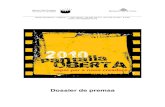 Dossier de premsa - Ajuntament de Girona · Actualment està preparant el curtmetratge Le llamaremos Boby (Premi al fons de creació 2009), la seva primera incursió en el món de