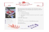 Bouquets en Papel Arreglo 01ifiori.cl/Bouquets.pdf · • 10 Rosas Blancas • 10 Rosas Rosadas • Envuelto en papel especial engomado y papel de arroz • Raffia VALOR: $39.990