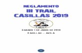 Sabado 1 de Junio de 2019 Casillas avila · por montaña “III Edición Trail Casillas” en sus tretres s modalidades: 2modalidades: 25 555km, 4km, 4km, 47 777km y 70kmkm y 70kmkm