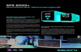 SPS SOHO+ · Dimensiones SPS 500÷850 SOHO+ (IEC) 100 mm 290 mm SPS 1200÷2200 SOHO+ (IEC) 139 mm 195 mm 364 mm 1. Entrada AC. 2. Tomas SAI. 3. Tomas con protección contra sobretensiones.