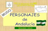 PERSONAJES Andalucías0009efc86045899e.jimcontent.com/download/version/1328723828/… · PERSONAJES de Andalucía SEGUNDO CICLO . NIÑOS COMIENDO MELÓN Y UVAS . LAS MENINAS . LA