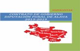 CONTRATO DE GOBIERNO DIPUTACIÓN FORAL DE ALAVA … Programa de Gobiern… · Compromiso con la igualdad en todos los escenarios de la sociedad, dando ejemplo desde las instituciones