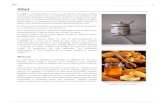 Miel - amaflores.files.wordpress.com · Miel 1 Miel Tarro de loza para la miel, con catador de madera. Miel en un moderno envase de cristal y un dosificador de 'diseño científico'.