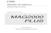 MNPG59-05 Edición 21/02/2014 Magnetoterapia modelo … · magnetoterapia. Seguir en todo caso las siguientes advertencias: • Controlar la posición y el sentido de todas las etiquetas