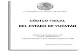 CÓDIGO FISCAL DEL ESTADO DE YUCATÁNaafy.yucatan.gob.mx/imgupload/CodigoFiscaldelEstadodeYucatan.pd… · actual Código Fiscal del Estado, ya que es el instrumento legal que hasta