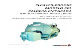 CLEAVER-BROOKS MODELO CBL CALDERA EMPACADA€¦ · Capítulo 1 Elementos básicos de la operación de caldera pirotubular 1-2 750-158 La información general en este manual aplica