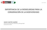 Presentación de PowerPointbioseguridad.minam.gob.pe/wp-content/uploads/2018/04/Importanci… · 09/04/2018 10 PERÚ LIMPIO PERÚ NATURAL Organismo Genéticamente Modificado (OGM)