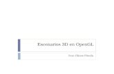 Escenarios 3D en OpenGLiolmos/graficacion/6_DibujadoPerspectivas3D.pdf · Traslación: desplazamiento de un objeto en el espacio Rotación: rotar un objeto a partir de su centro de
