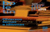 Boletín de adquisiciones Julio – Septiembre 2018 Año 14 No. 3biblioteca.cele.unam.mx/pdf/BE-BSAB-2018-3.pdf · Julio – Septiembre 2018 Año 14 No. 3 Diversos temas e idiomas