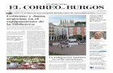 ELPMUNDO EL CORREO BURGOSzetaestaticos.com/comun/upload/0/490/490545.pdf · mercancía de políticos y banque-ros’ se reunieron en la plaza Ma-yor de Burgos. Quizá fue la fiesta