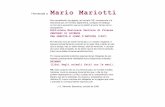 Mario Mariotti - Ultima Espina · per i testi e le fotografie. - Centro Di cat. 297 ISBN 88 - 7038 - 7 ... Dedicare questa esposizione all' artista recentemente e cosi repentinamente
