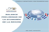New Balance Preliminar de la Economía Centroamericana, 2014 · 2019. 2. 23. · Balance Preliminar de la Economía Centroamericana, 2014 [6] 2. La actividad económica mostró un